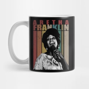 Natural Woman Aretha's Timeless Music Tee Mug